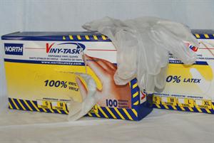 Latex engangshandsker (ks. � 50 par)